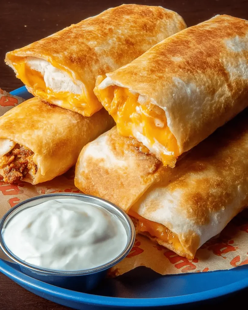 Copycat Taco Bell Grilled Cheese Burritos