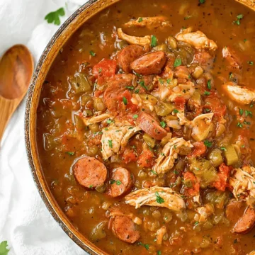 Chicken Andouille Sausage Gumbo