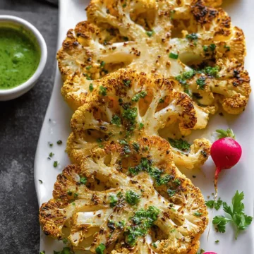 Roasted Cauliflower Steaks