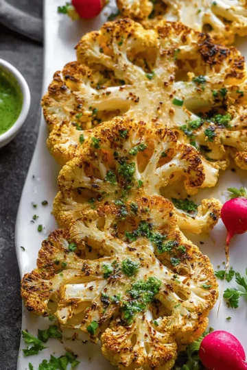 Roasted Cauliflower Steaks