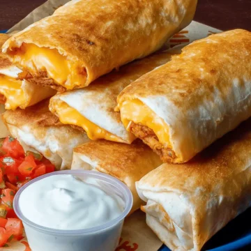 Copycat Taco Bell Grilled Cheese Burritos