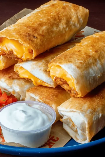 Copycat Taco Bell Grilled Cheese Burritos