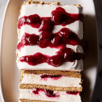 Cherry Cheesecake Icebox Cake