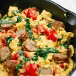 Breakfast Scramble with Italian Sausage
