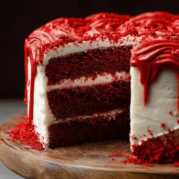 Bloody Red Velvet Cake