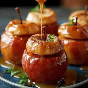 Caramel-Stuffed Bloomin’ Apples