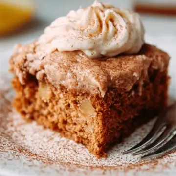 Apple Cinnamon Sheet Cake