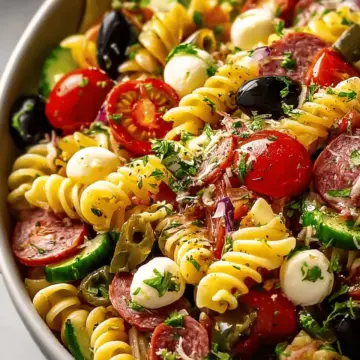 Quick Italian Pasta Salad (with 1 Secret Ingredient)