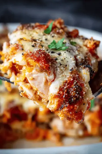Keto Chicken Parmesan Casserole
