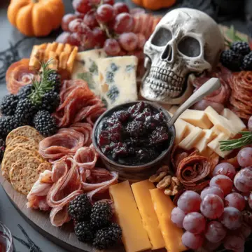 Spooky Charcuterie Board