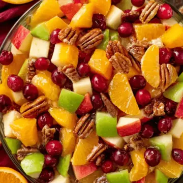 Fall Fruit Salad For Thanksgiving And Christmas