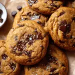 Thick & Chewy Pumpkin Chocolate Chip Cookies