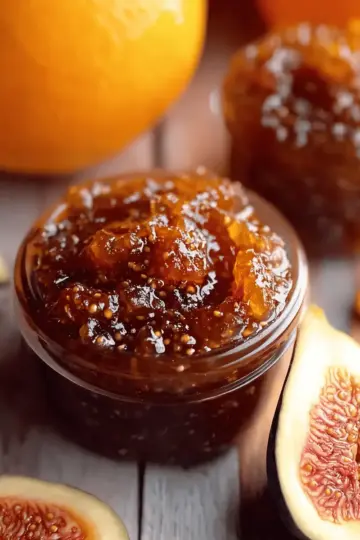 Tangy Fig and Orange Chutney