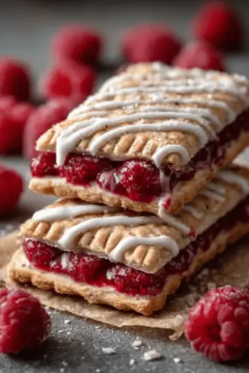Raspberry Protein Pop Tarts
