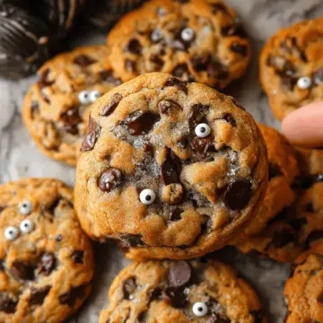 Easy Halloween Chocolate Chip Cookies