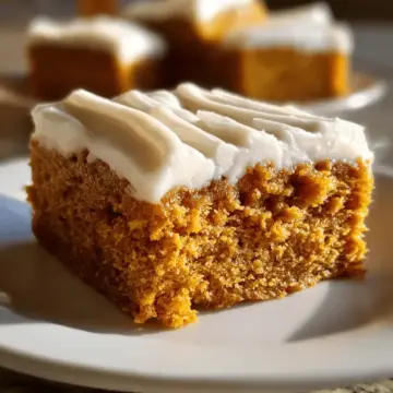 Pumpkin Bars