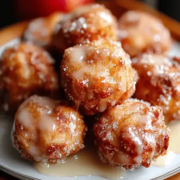 Irresistible Apple Fritter Bites