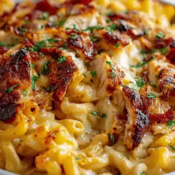 BBQ Chicken Mac and Cheese
