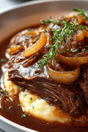 Savory French Onion Pot Roast Recipe for Comfort Food Lovers