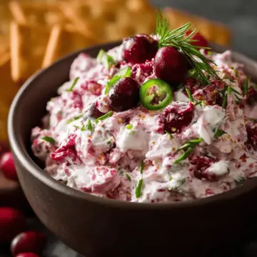 Delicious Cranberry Jalapeño Dip