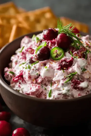 Delicious Cranberry Jalapeño Dip