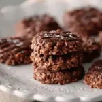No Bake Chocolate Peanut Butter Cookies