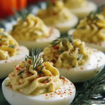 Classic Savory Deviled Eggs