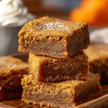 Chewy Pumpkin Bars