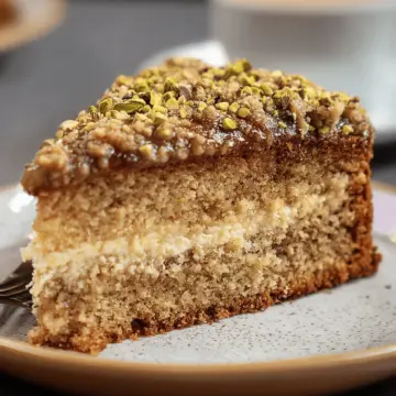 Pistachio Coffee Cake