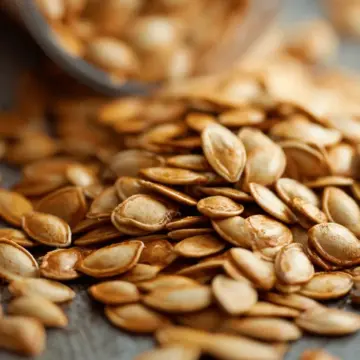 The BEST EVER Roasted Pumpkin Seeds