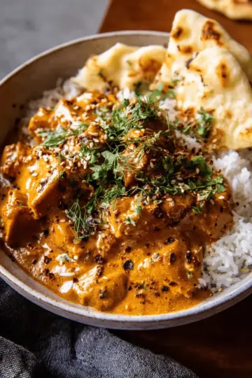 Crockpot Creamy Coconut Chicken Tikka Masala