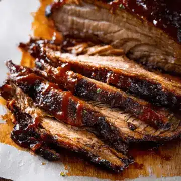 Slow Cooker Beef Brisket with BBQ Sauce