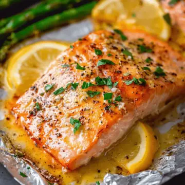 Sheet Pan Lemon Garlic Butter Salmon