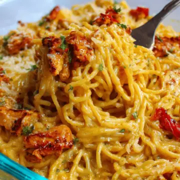 Spicy Chicken Spaghetti