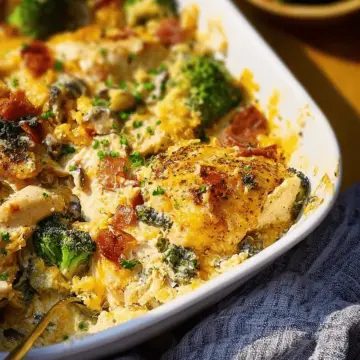 Low Carb Chicken Casserole