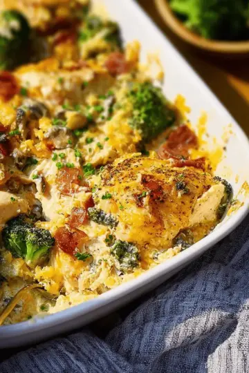 Low Carb Chicken Casserole