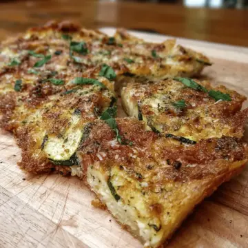 Scarpaccia – Savory Zucchini Tart