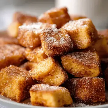 Cinnamon French Toast Bites