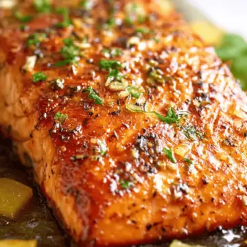 Honey Pineapple Salmon