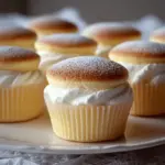 Japanese Cotton Cheesecake Cupcakes