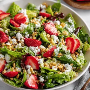 Strawberry Crunch Salad