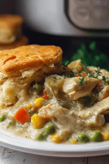 Crock Pot Chicken Pot Pie