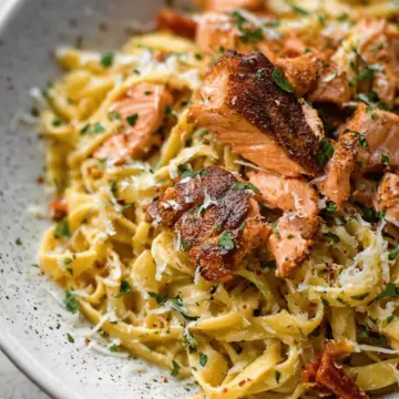 Cajun Salmon Pasta