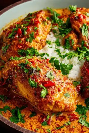 Spicy Brazilian Coconut Chicken