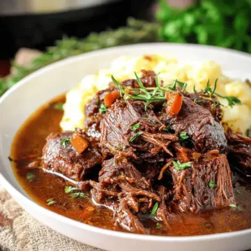 Slow Cooker Beef Manhattan