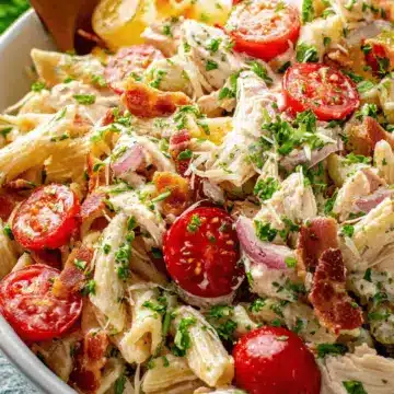Chicken Club Pasta Salad