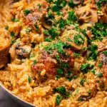 Smothered Chicken and Rice