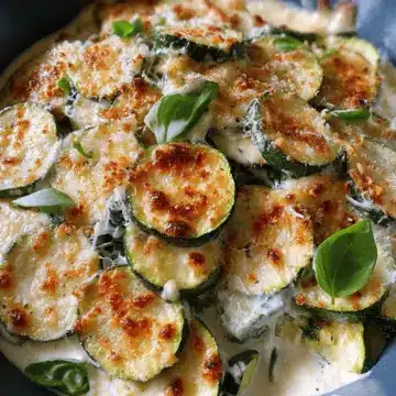 Creamy Parmesan Zucchini