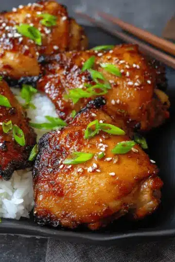 Air Fryer Korean Chicken Thighs