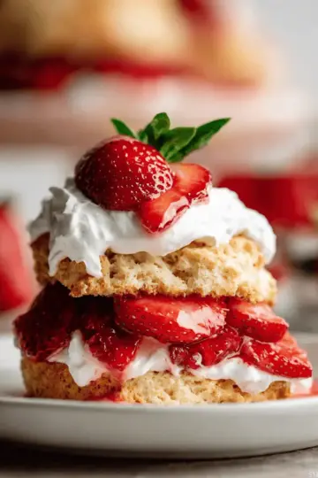 Homemade Strawberry Shortcake